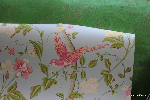 Maison Decor Summer Palace Wallpaper Arrived Pretty Dresser With