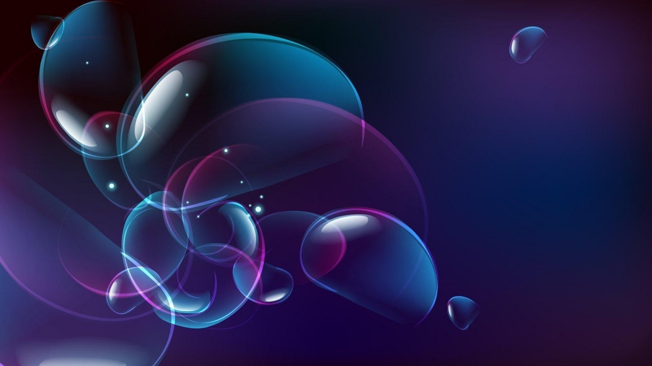 Bubbles Abstract Wallpaper