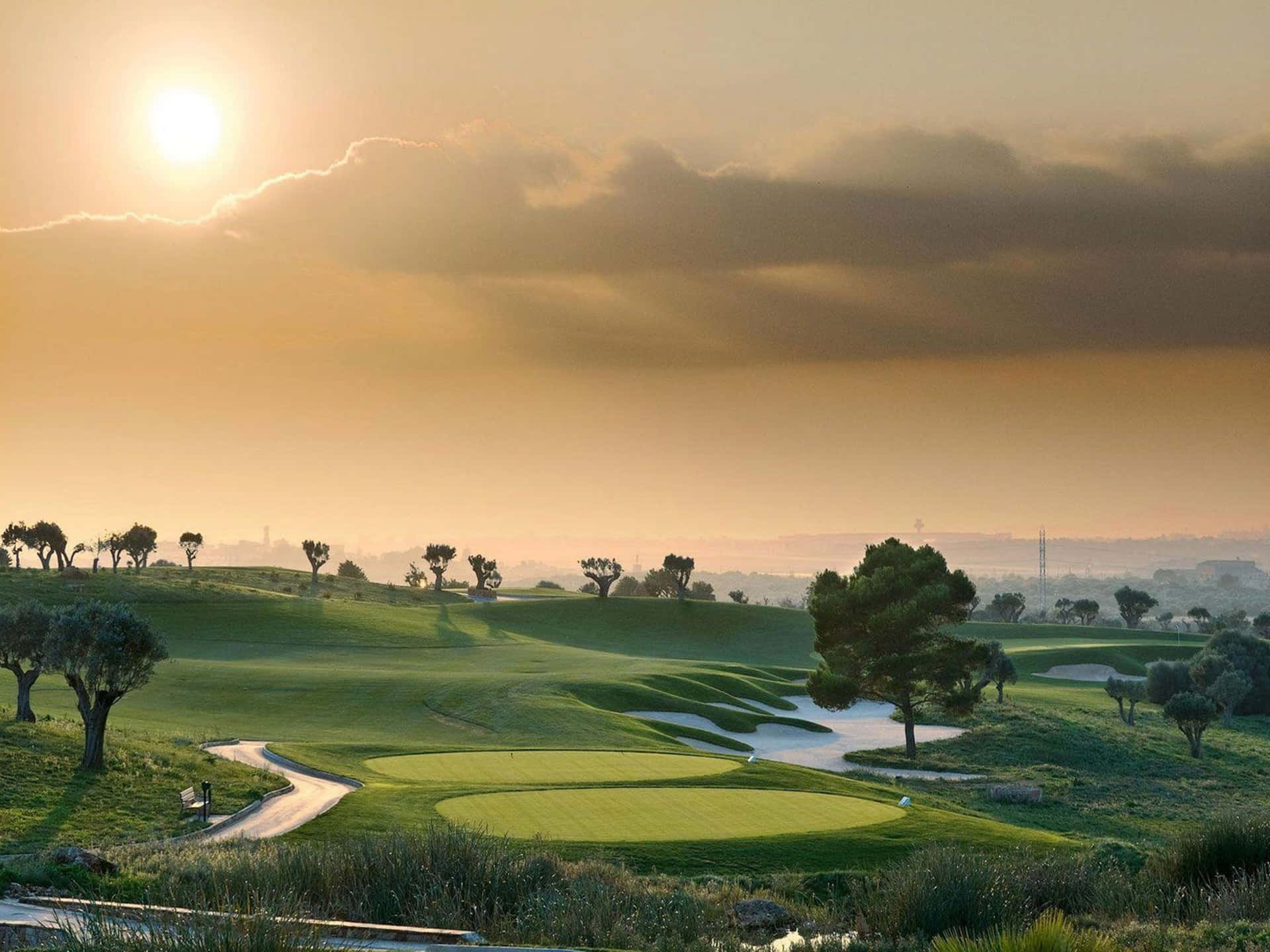 Golf iPhone Background Wallpaper