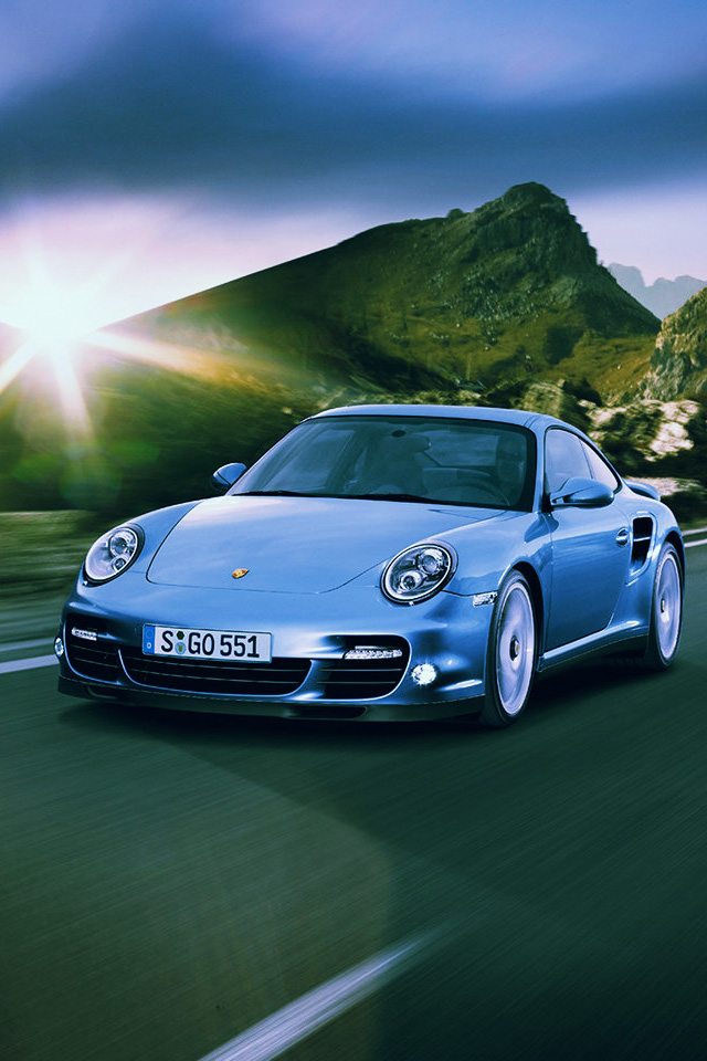 Porsche Turbo S iPhone Wallpaper