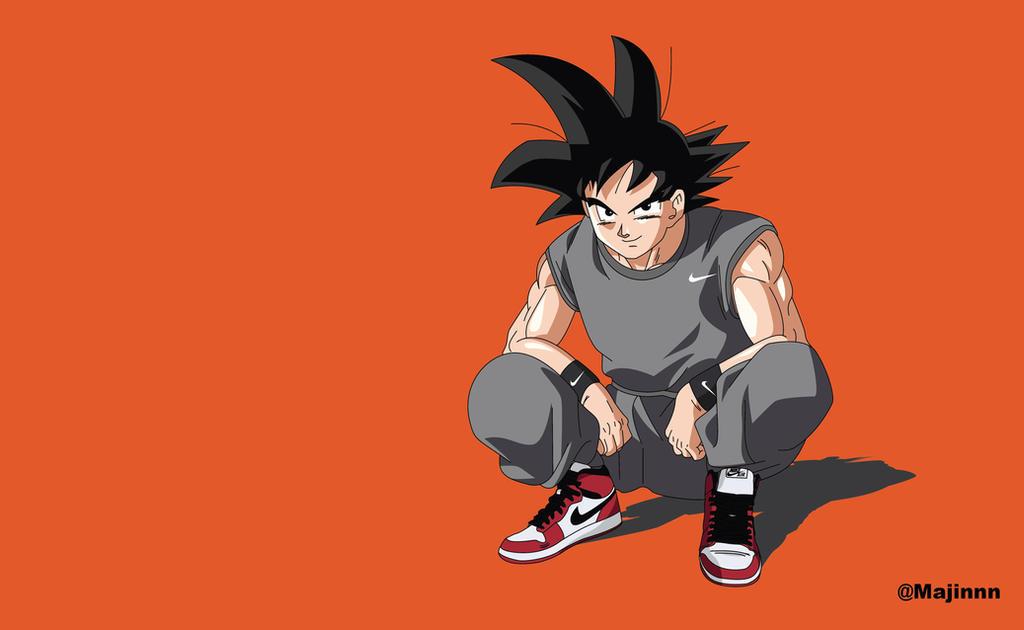 Goku X Nike By Majinnn
