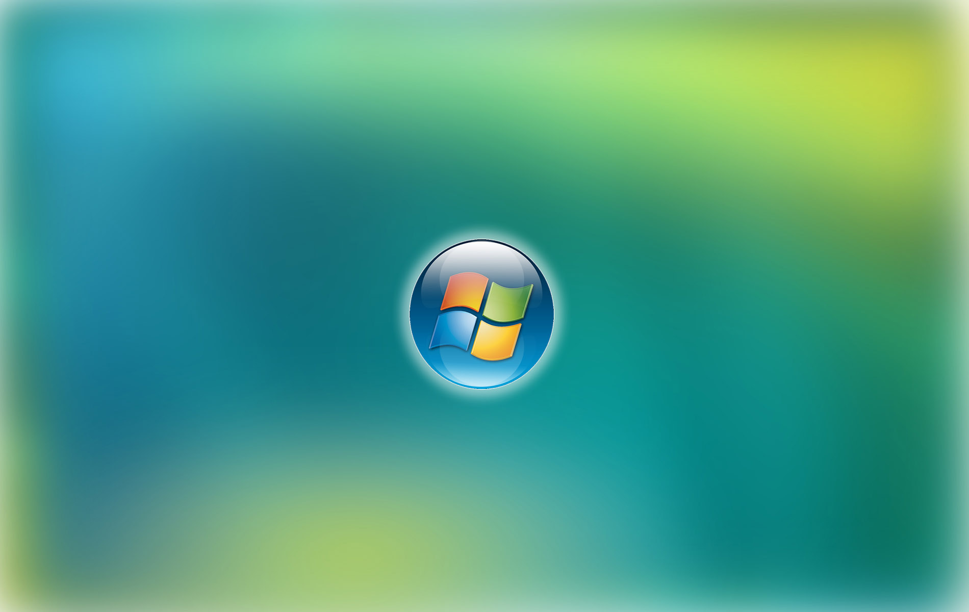Windows Vista Orb Desktop Wallpaper