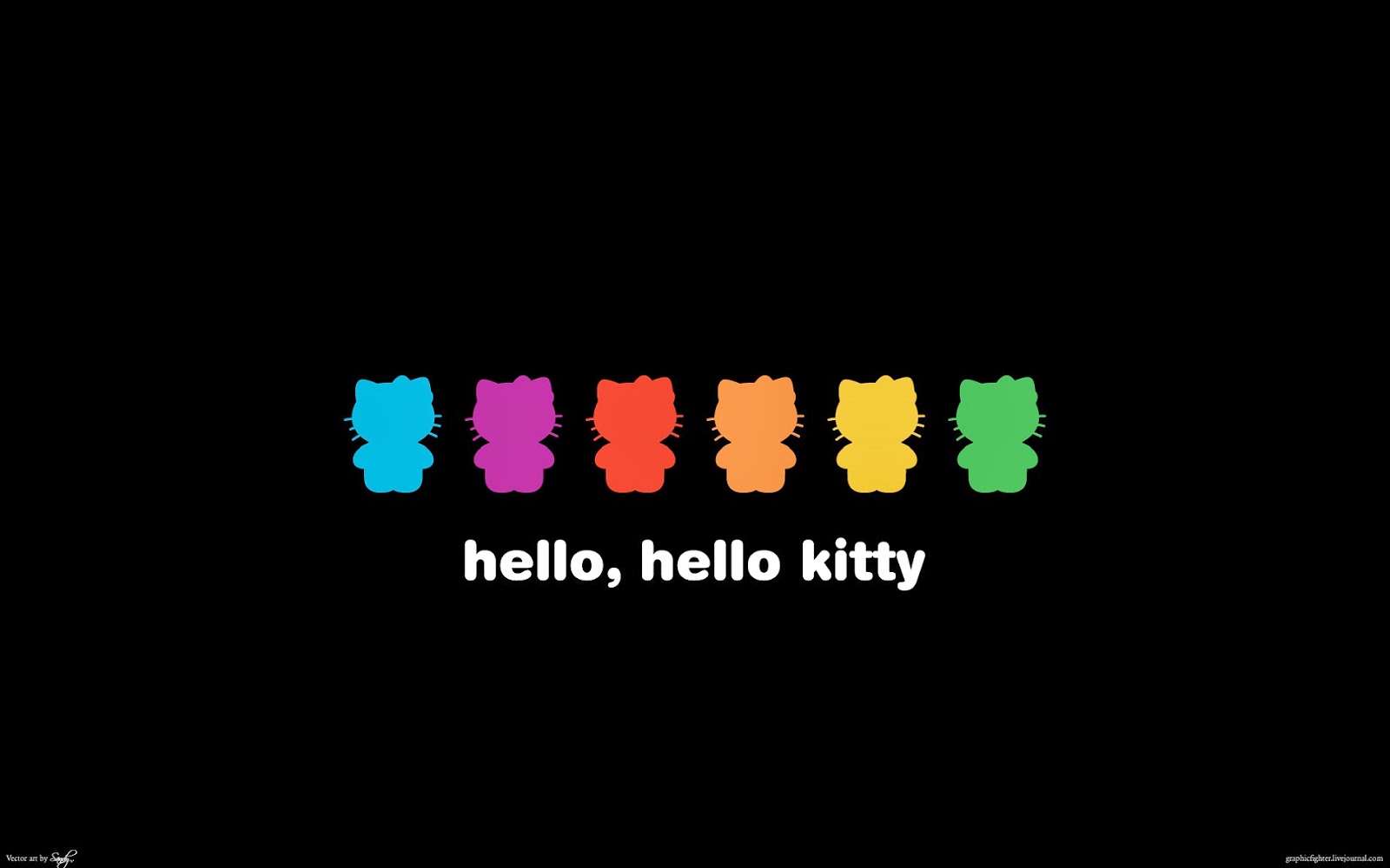 Download Goth Hello Kitty Wallpaper  Wallpaperscom