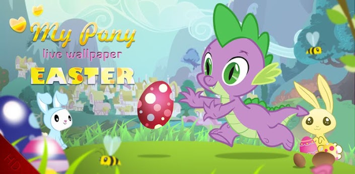 Easter Pony Live Wallpaper For Android My Little Trading Post