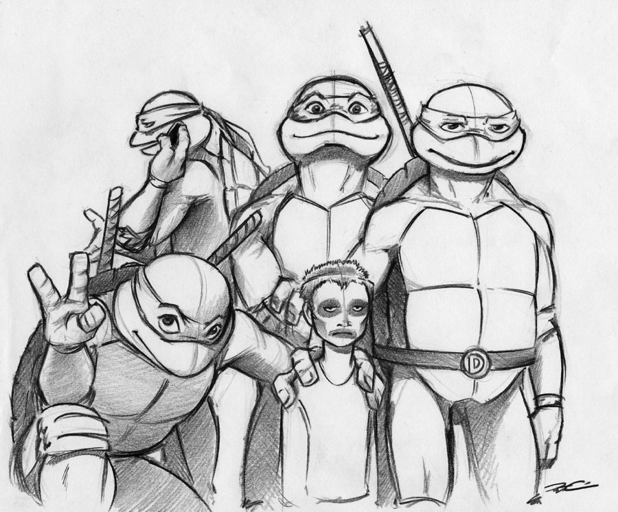 Like Turtles By Robthedoodler