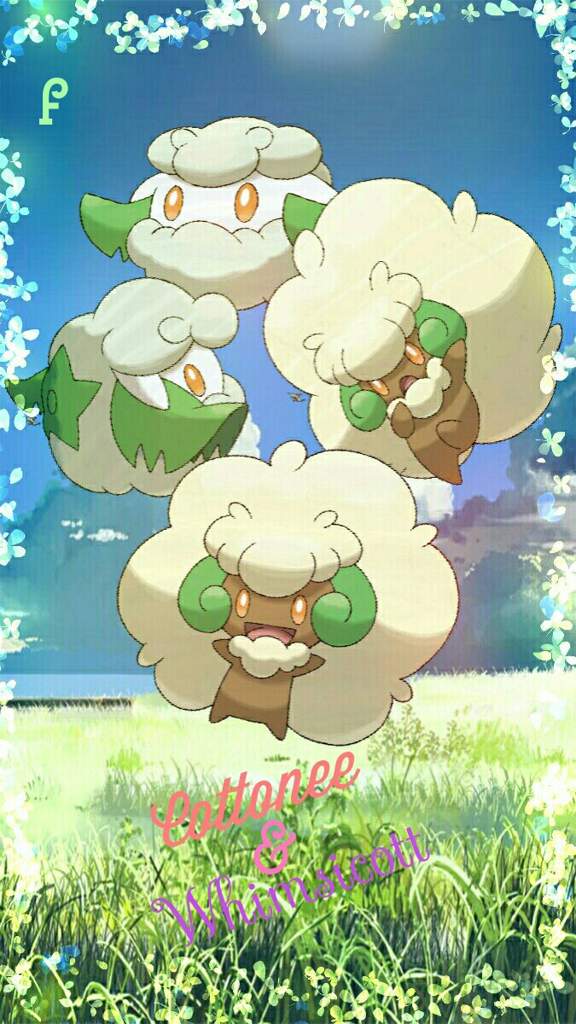 Hello I M New So Made A Cottonee And Whimsicott Wallpaper How