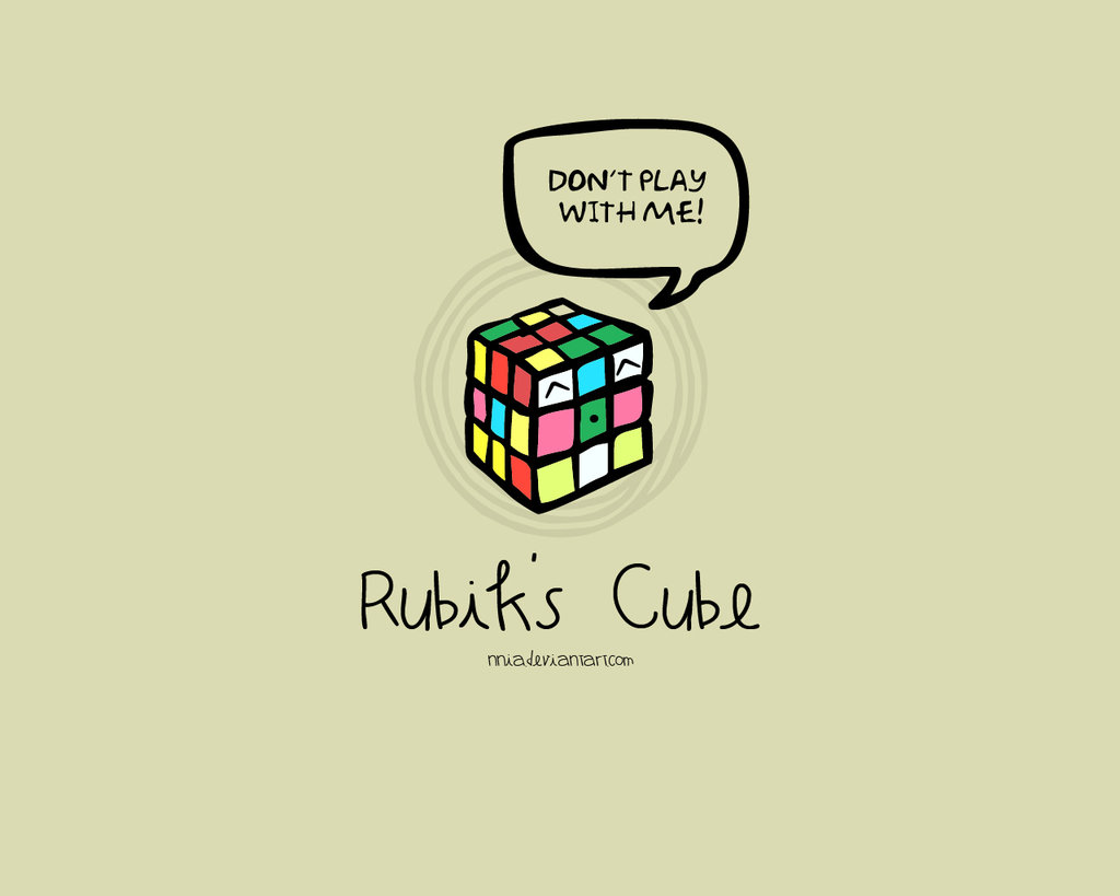 Rubiks Cube by nnia 1024x819