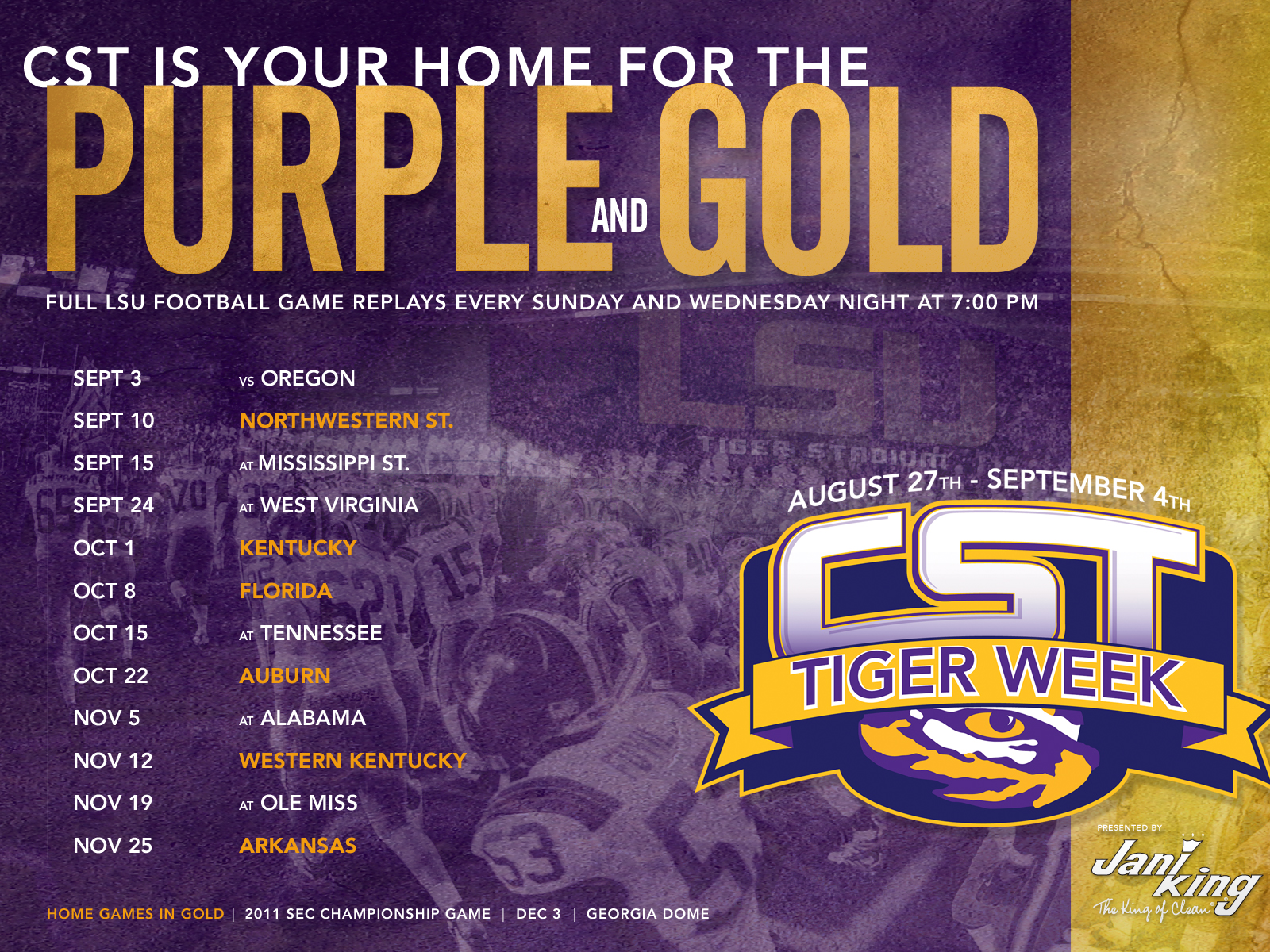 Lsu Tigers Baseball Cst Tiger Week With