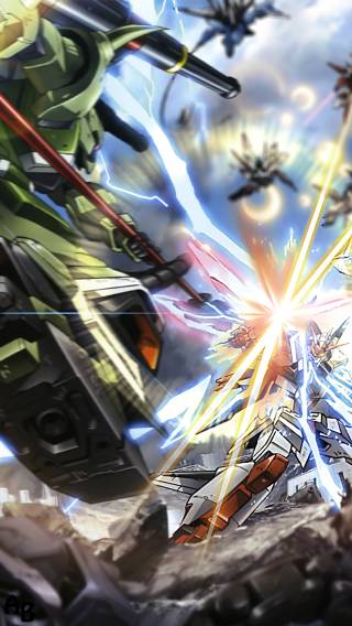 Gundam Iphone Wallpaper 617 Ohlays
