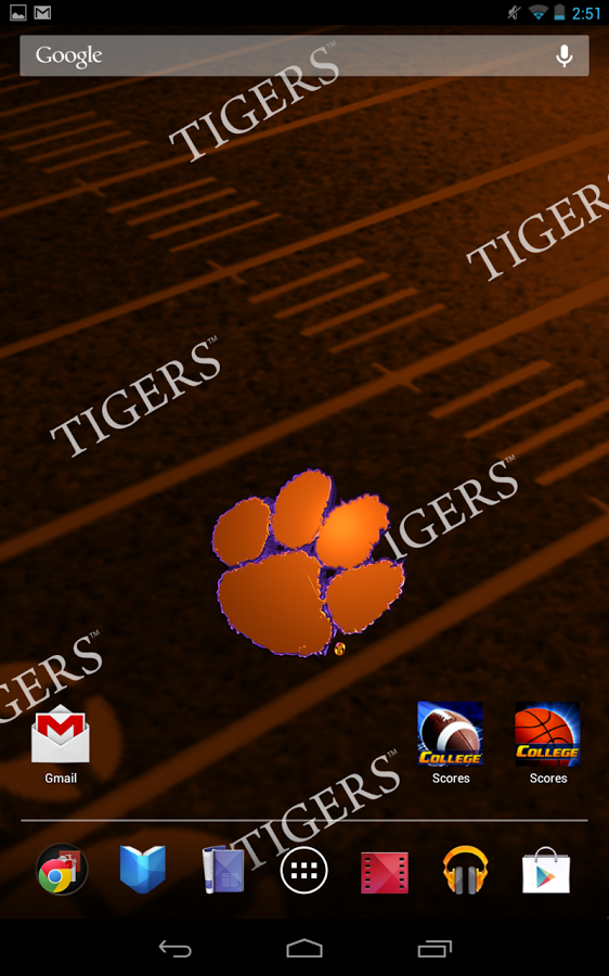 Clemson Live Wallpaper HD Android Apps On Google Play