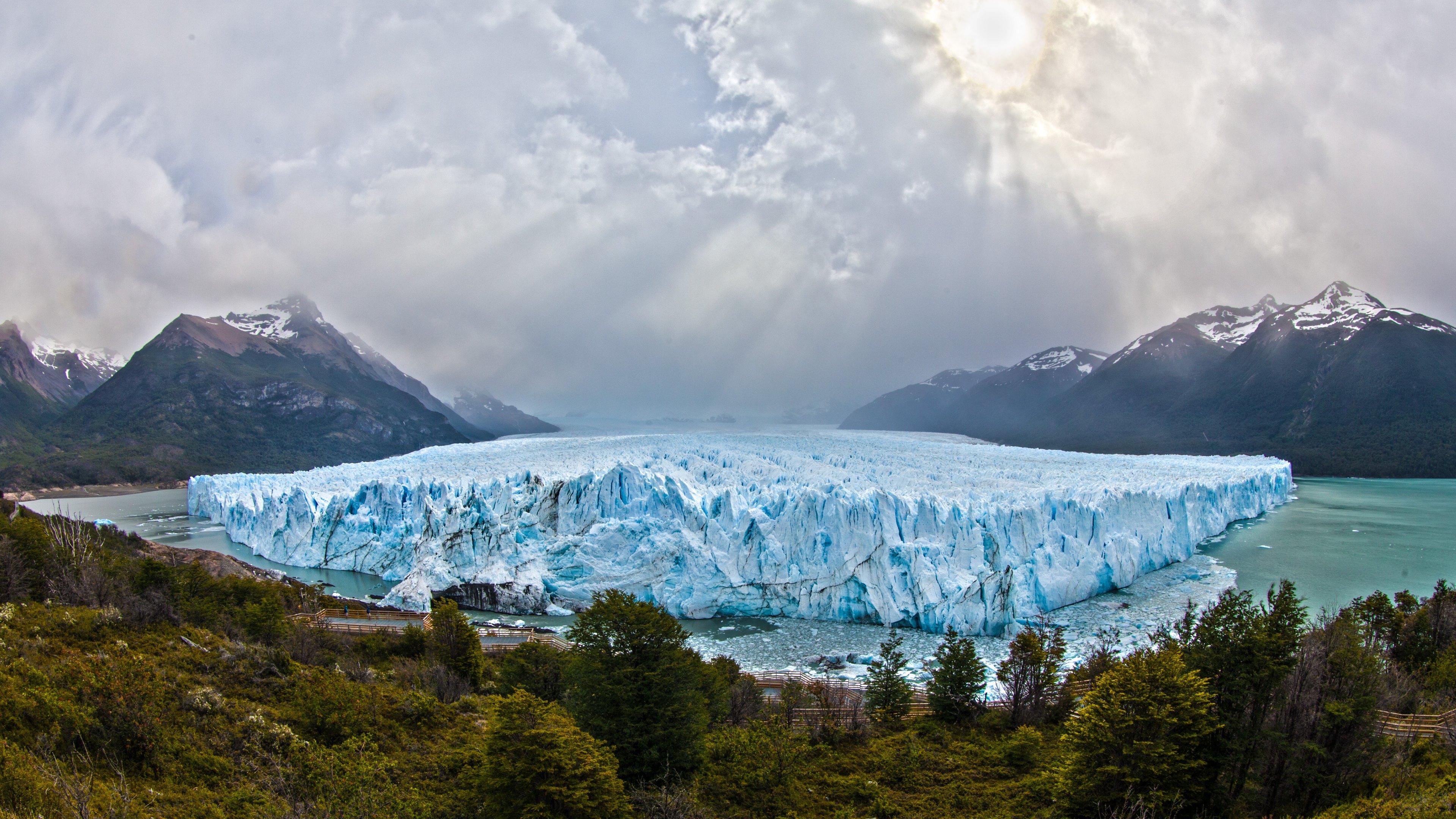 Glacier Patagonia Landscape Argentina Wallpaper HD
