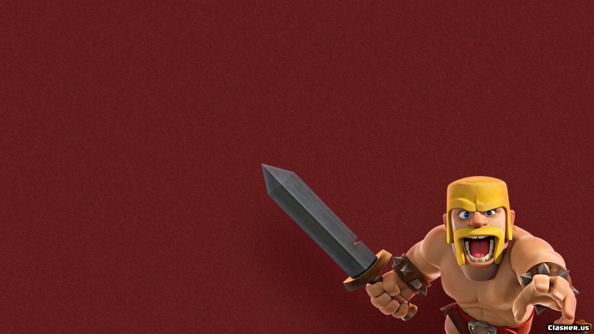 Barbarian Red Background Clash Of S Wallpaper Clasher Us