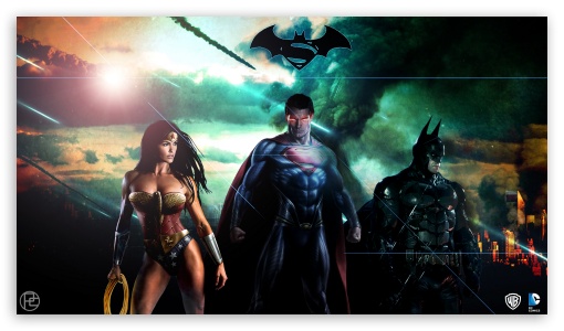 Superman Batman Wonderwoman Dc HD Desktop Wallpaper High Definition