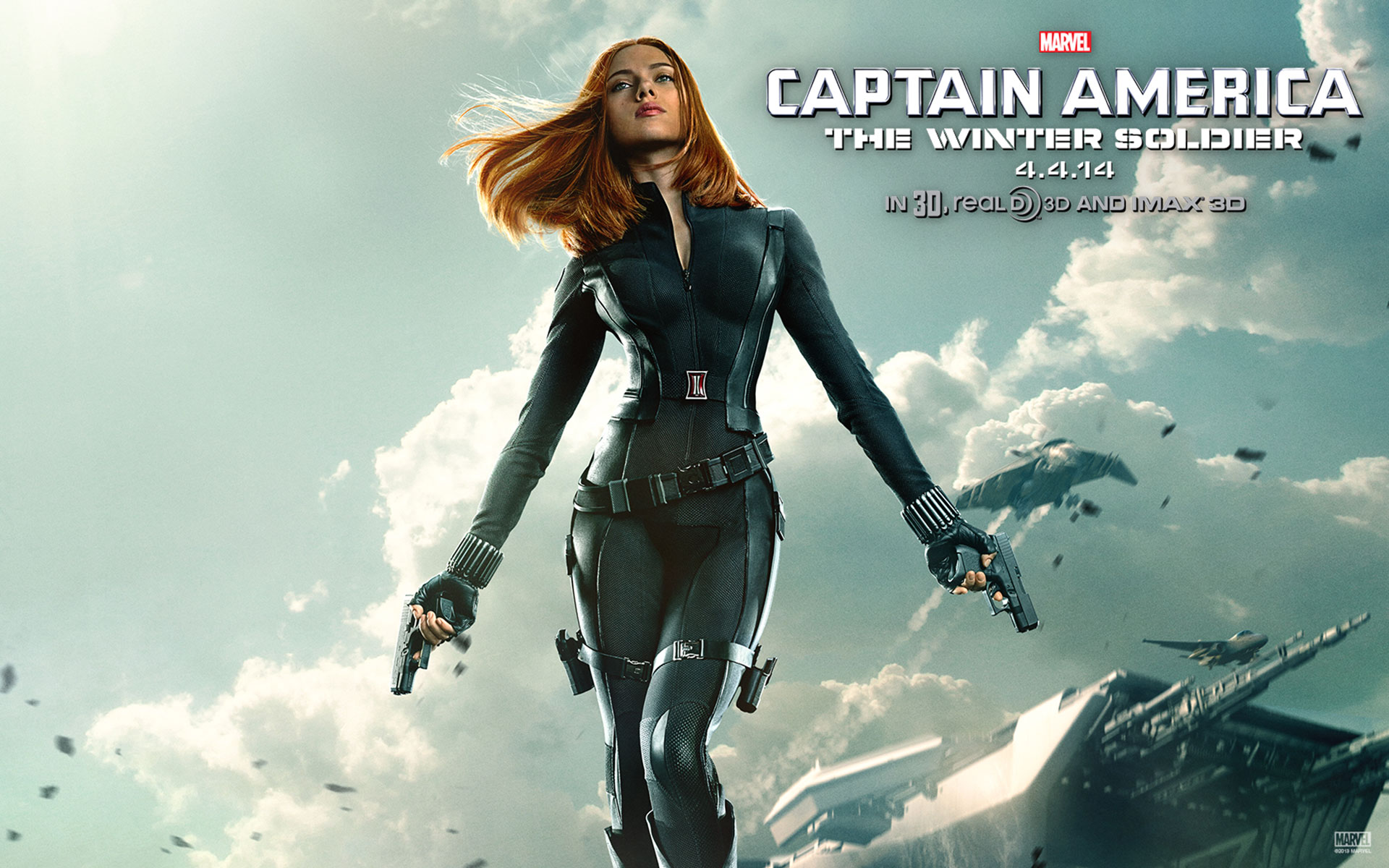  America The Winter Soldier Black Widow HD Wallpaper designboltscom
