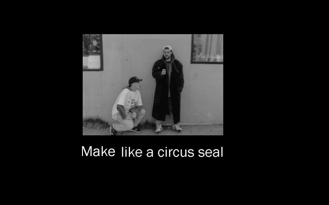 Jay And Silent Bob Circus Seal By Lunchbox5388