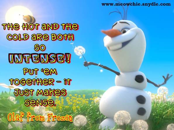 Olaf Quotes Summer HD Frozen Movie Wallpaper