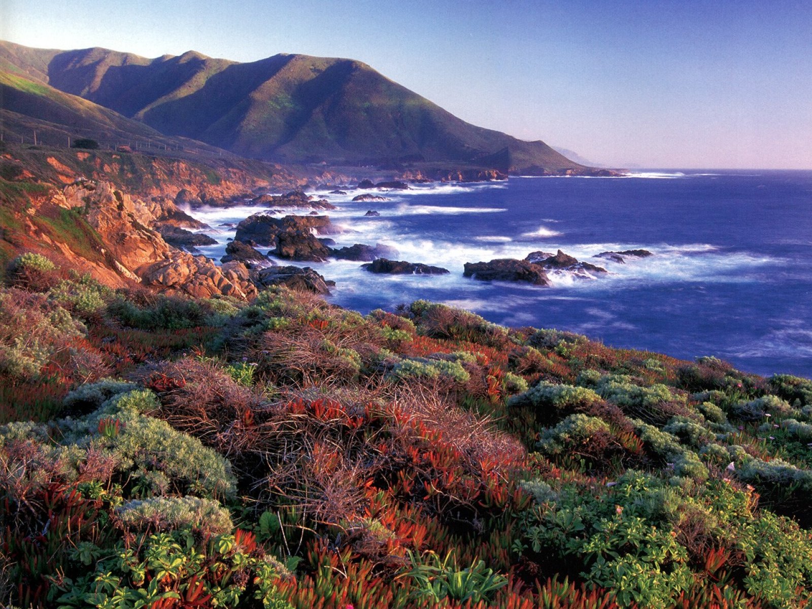 California Big Sur Coast Puter Desktop Wallpaper Pictures