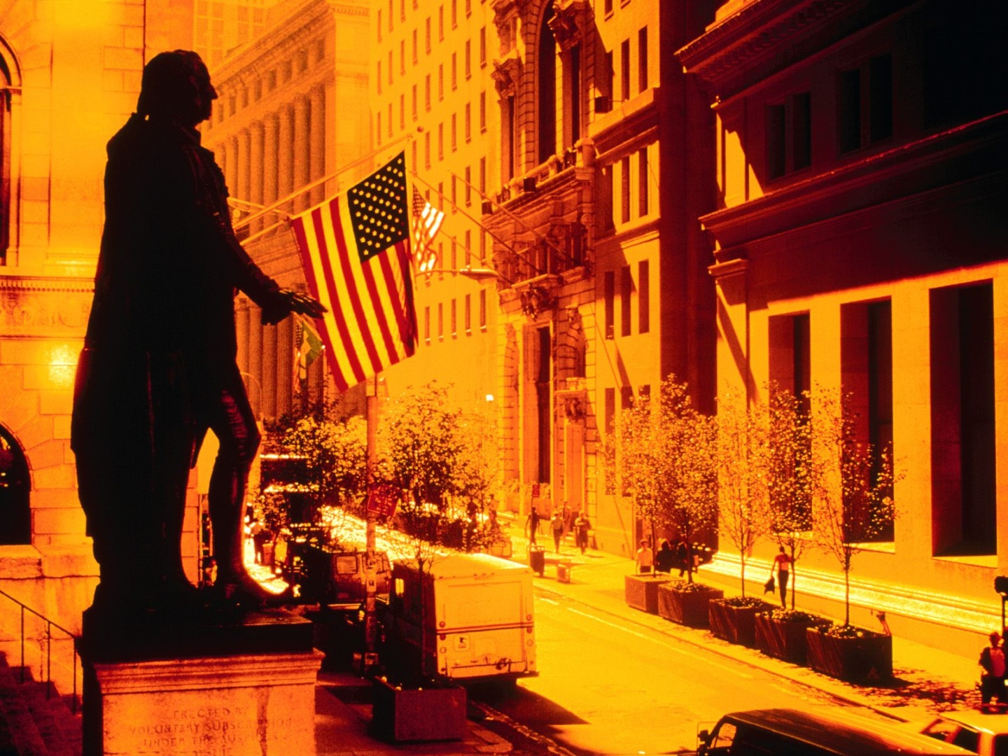 Wall Street New York Usa