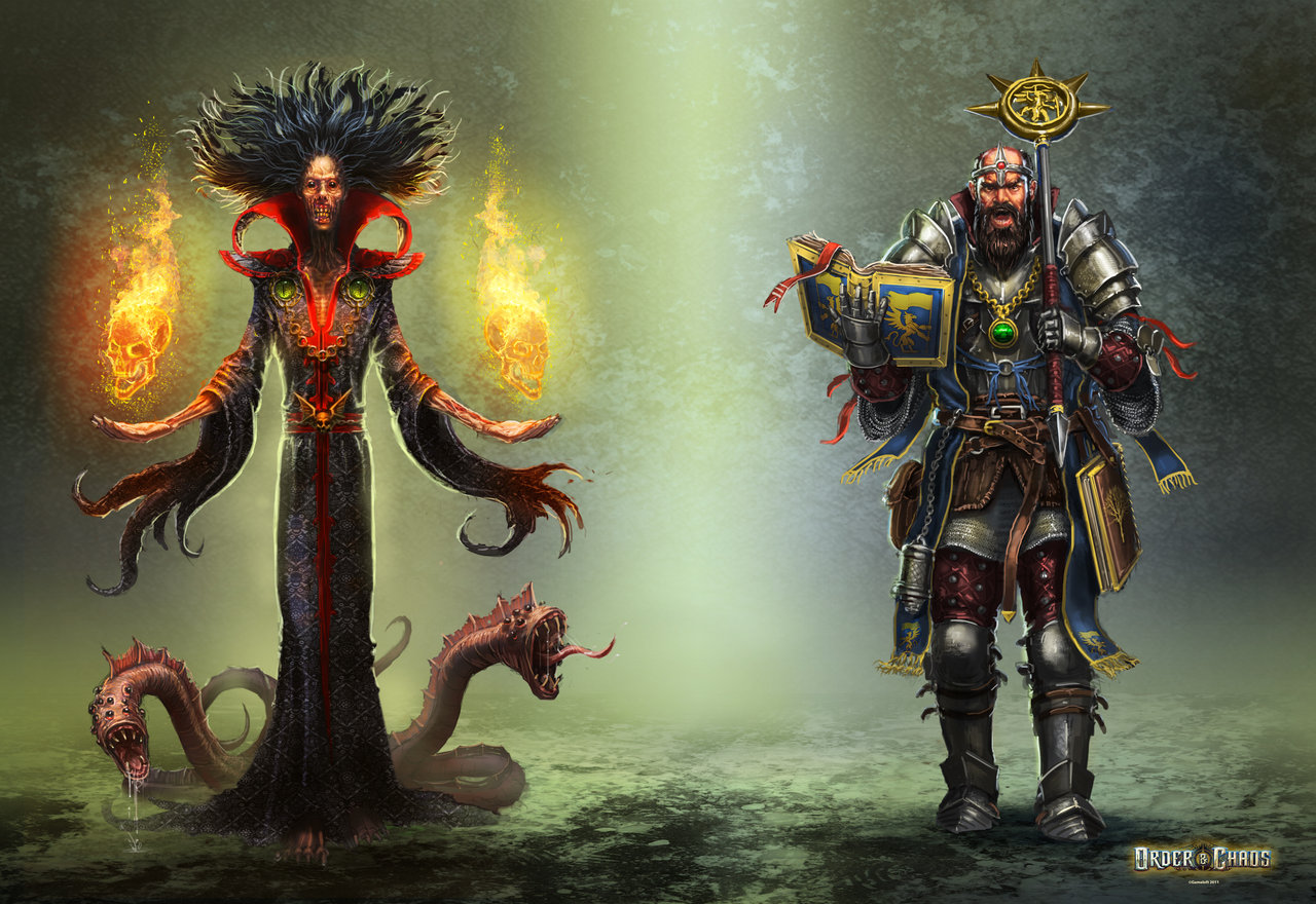 Order and Chaos Duels heroes by ARTOFJUSTAMAN on