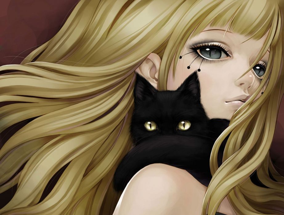 Image  Anime Girl With Cat Hoodie Transparent PNG  687x641  Free  Download on NicePNG