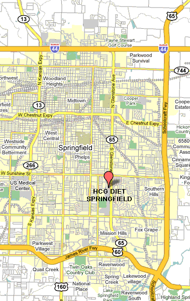 Springfield Mo Map For