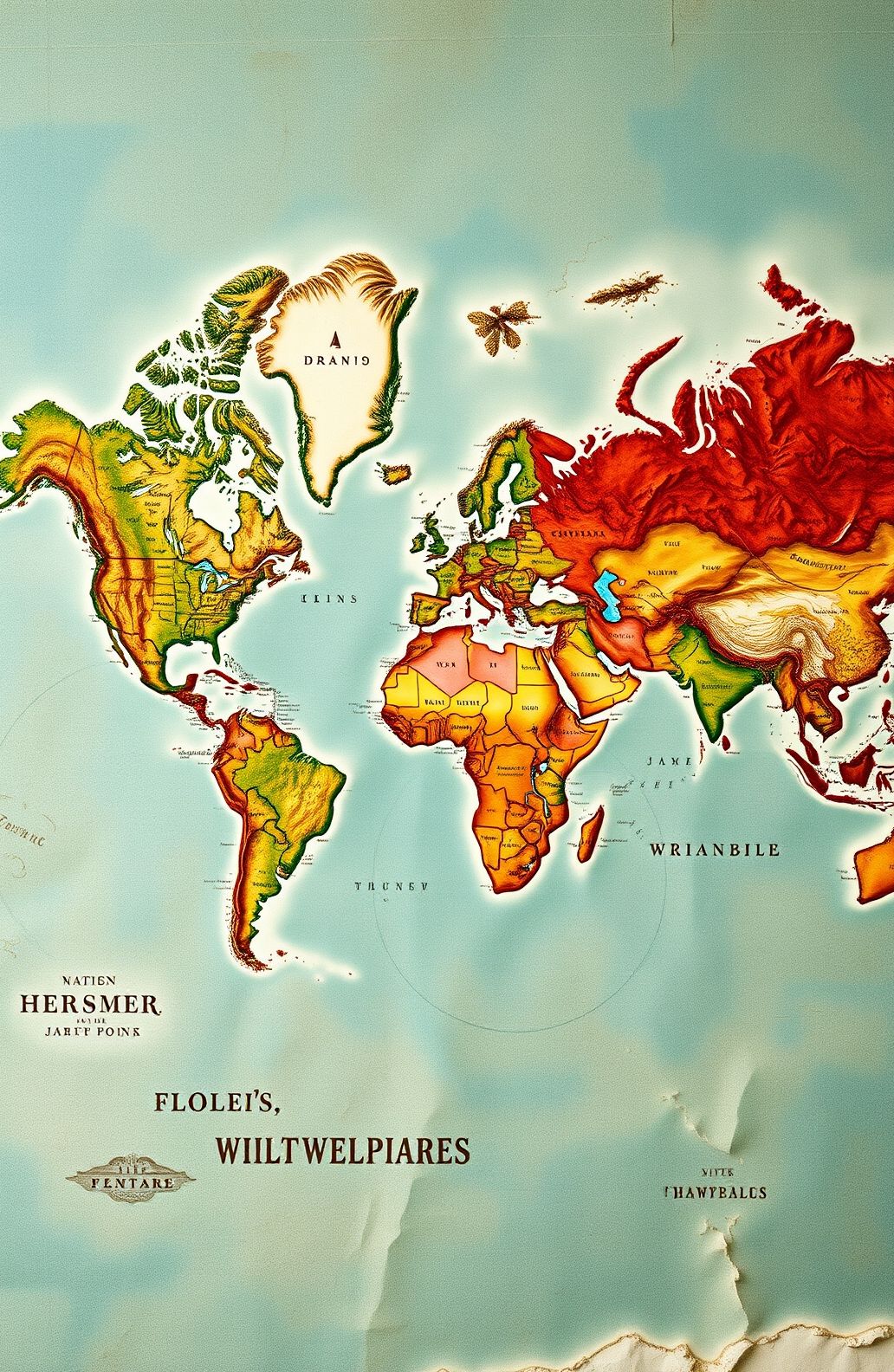 World Map Wallpaper High Resolution