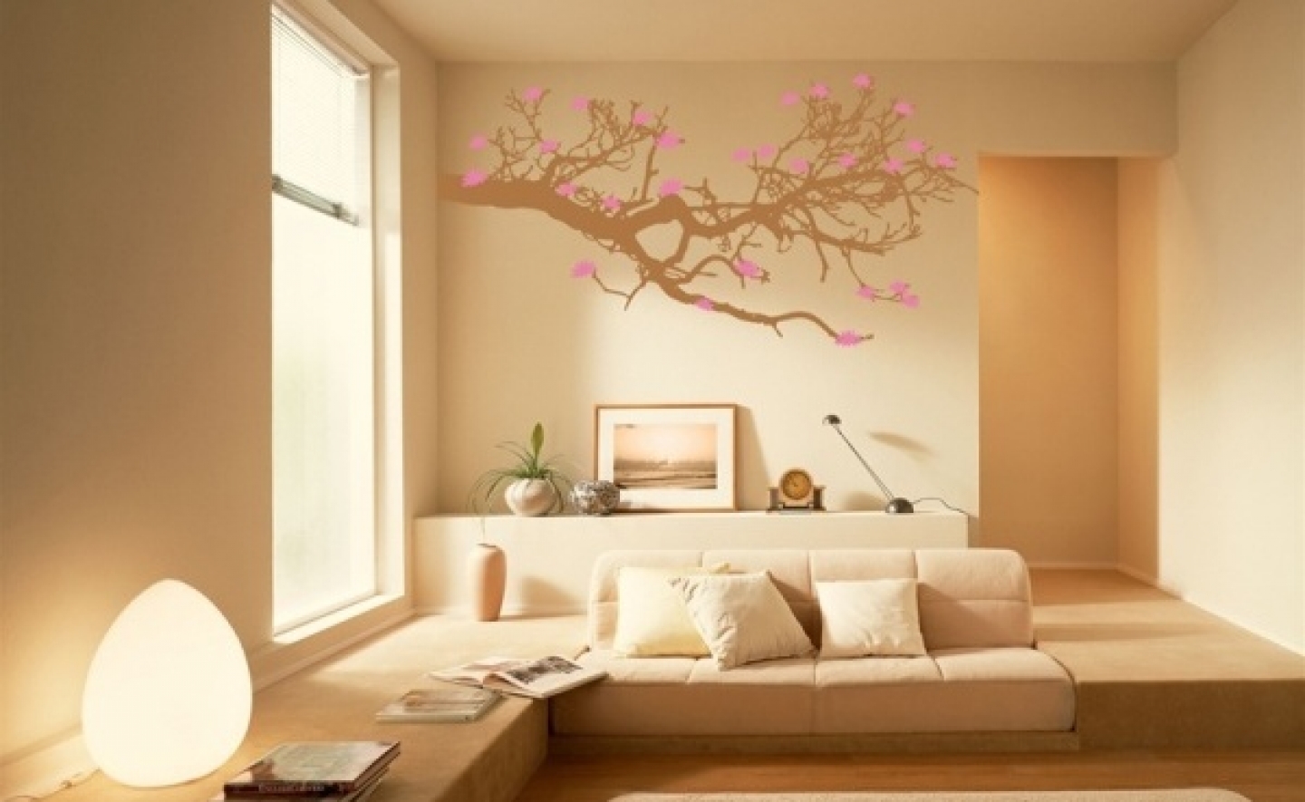 Free download Wallpaper interior designs wall painting design ideas fun ...
