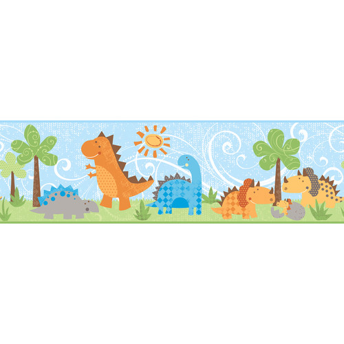 Details about   York Candice Olson Day at the Beach Wallpaper Border CK7762B 