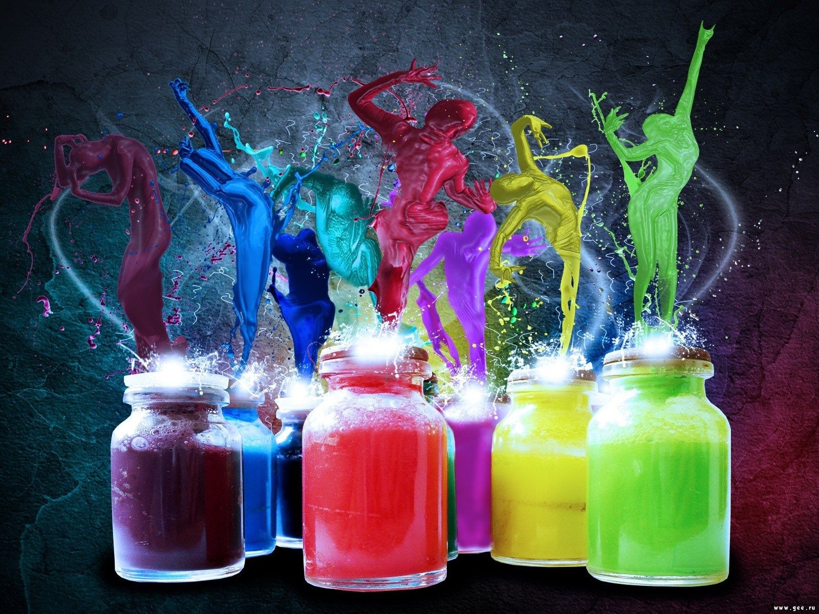 Awesome Colorful Desktop Background