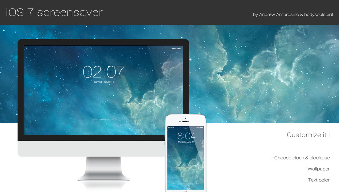 Stylish Screensaver Recreates The Ios Lock Screen Experience On Your