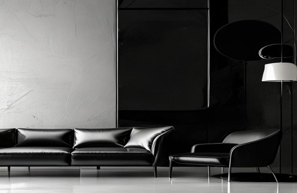 Glossy Black Wallpaper