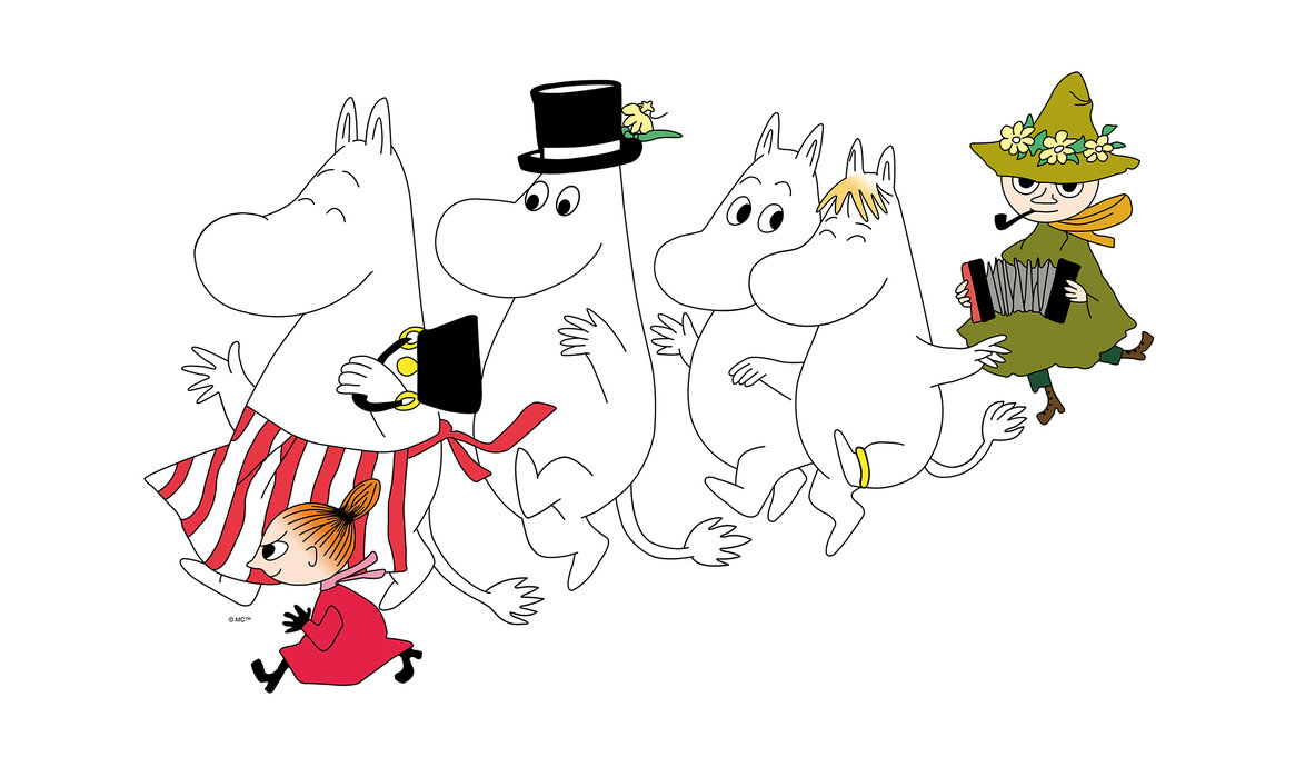 Moomin   The Moomins affordable canvas prints online Photowall