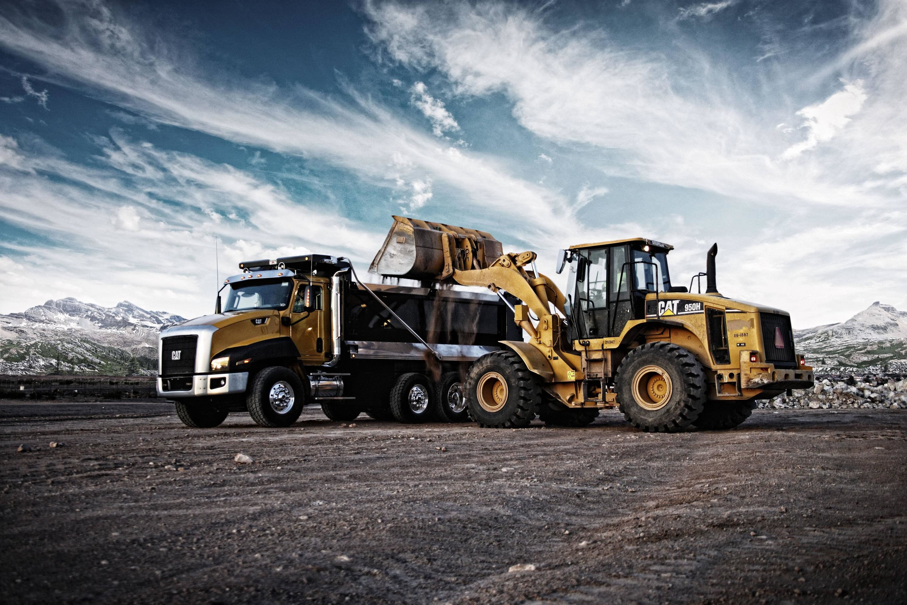 Caterpillar Machines Wallpaper