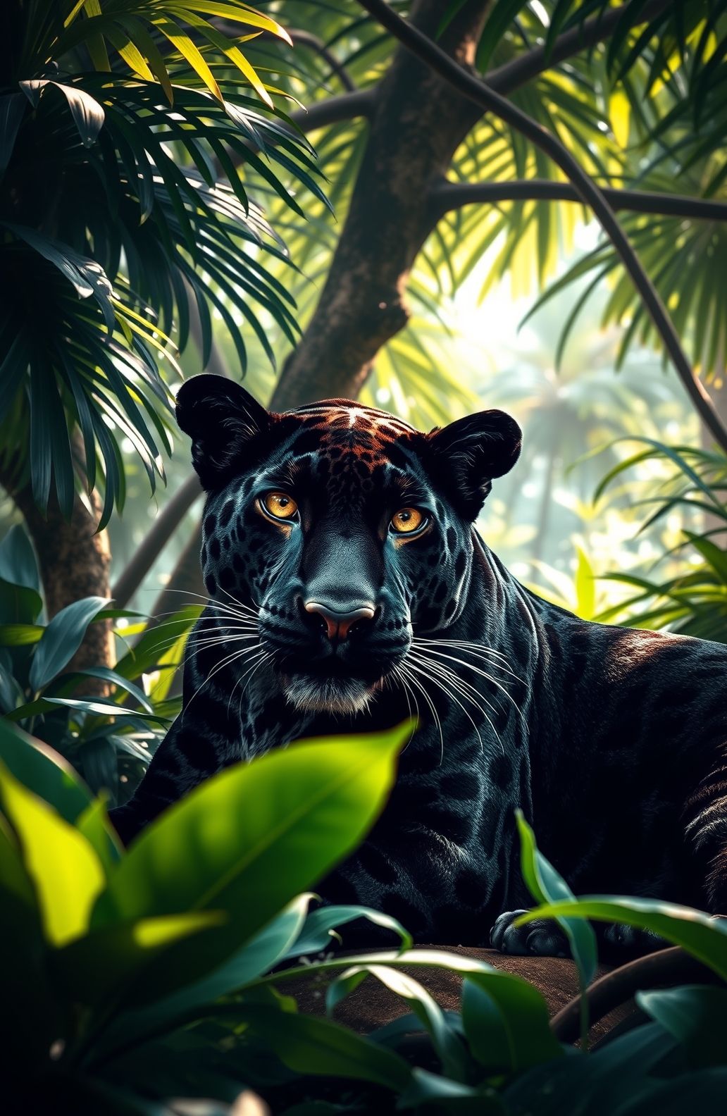 Black Jaguar Wallpaper
