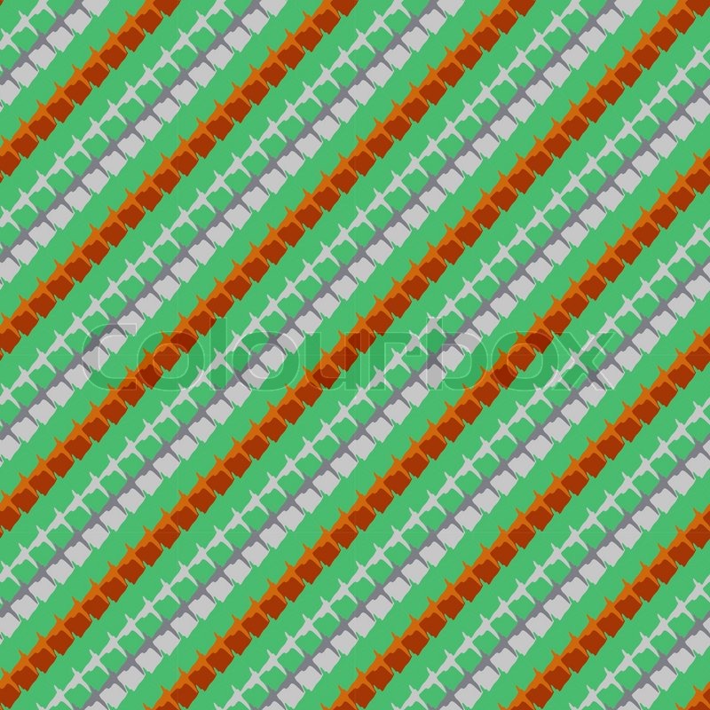 Native Print Background Of Mexican