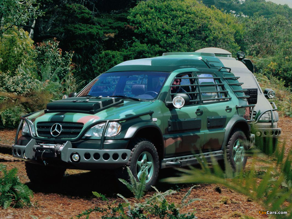 Image Of Mercedes Benz Ml Jurassic Park W163