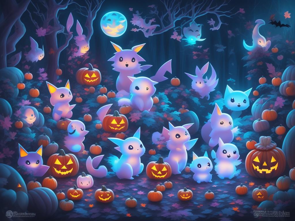 Pokemon Halloween Wallpaper