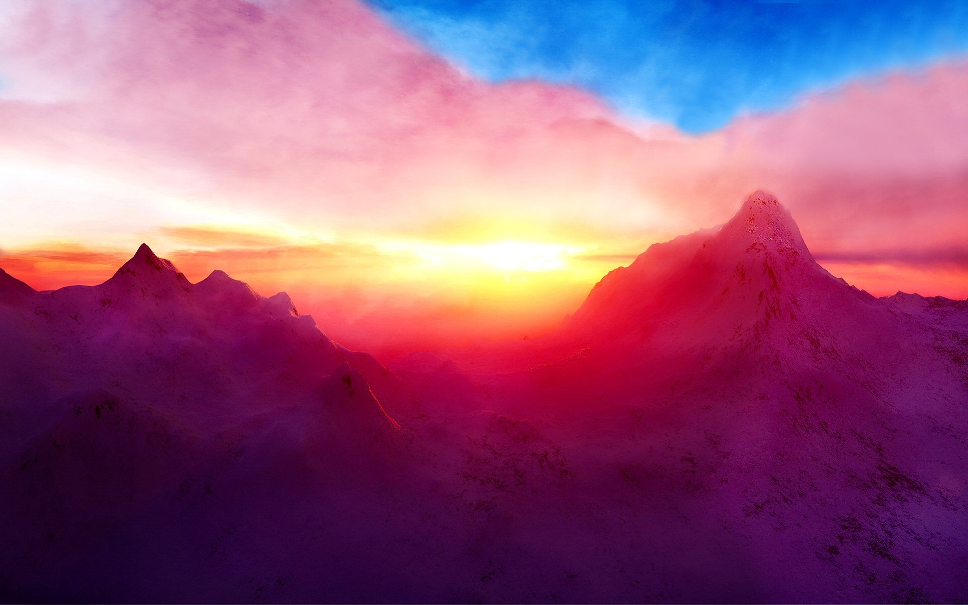 2906 Mountain HD Wallpapers Background Images 1920x1200