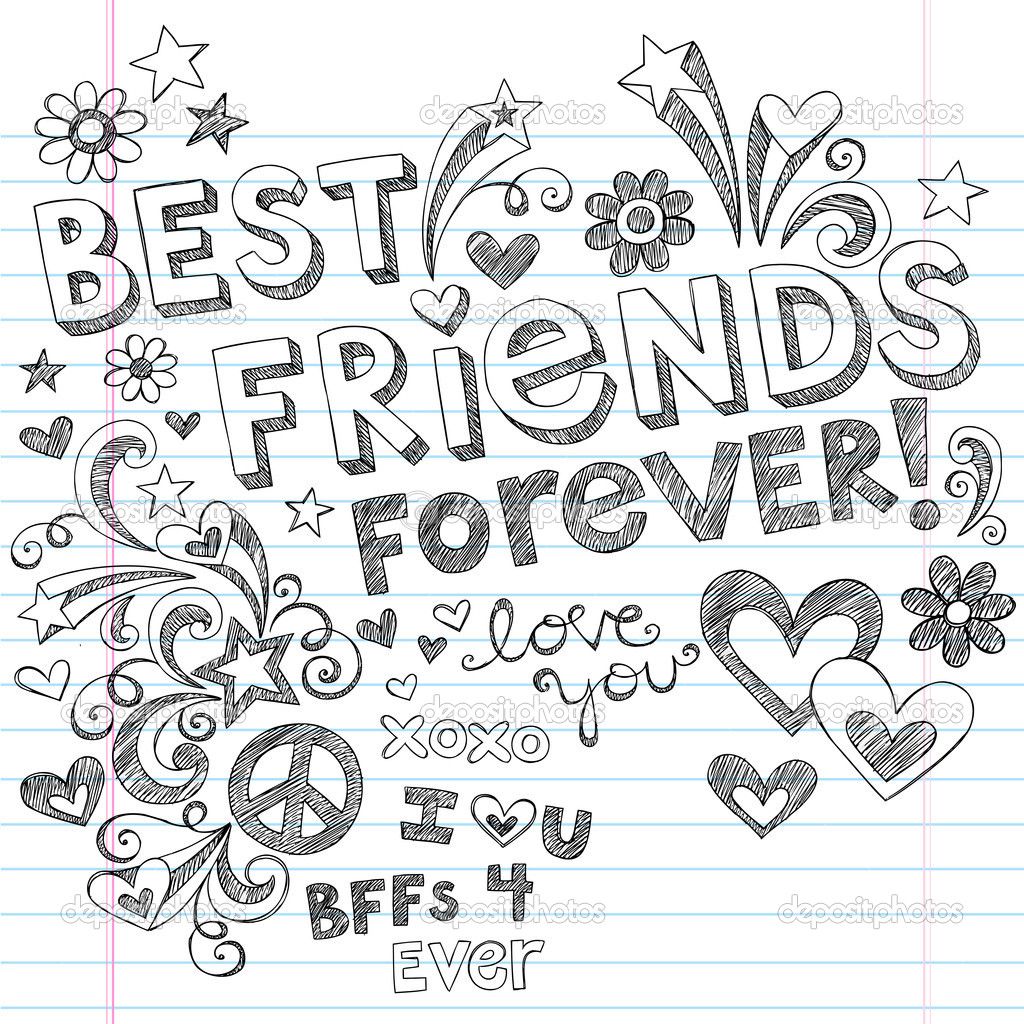 Each Bff Color Element Best Friends Forever Back To School