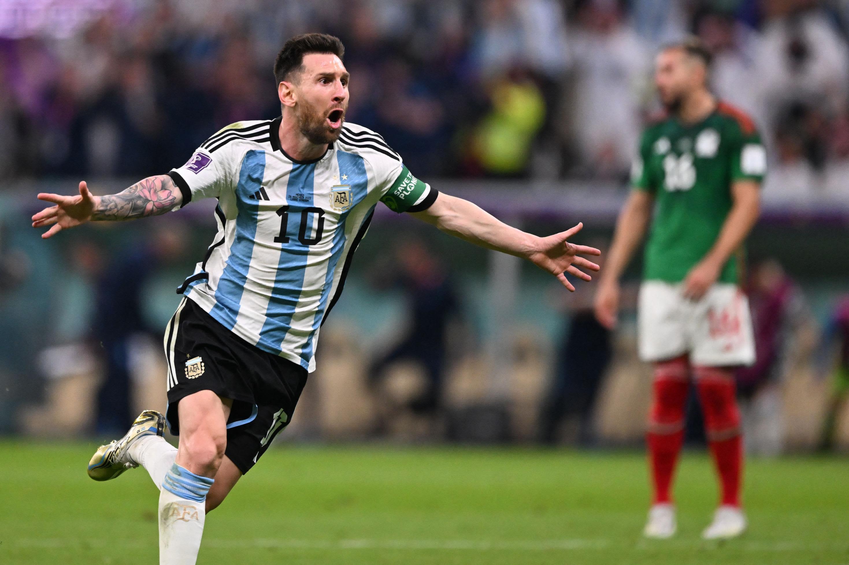 Lionel Messi Helps Keep Argentina S World Cup Hopes Alive With