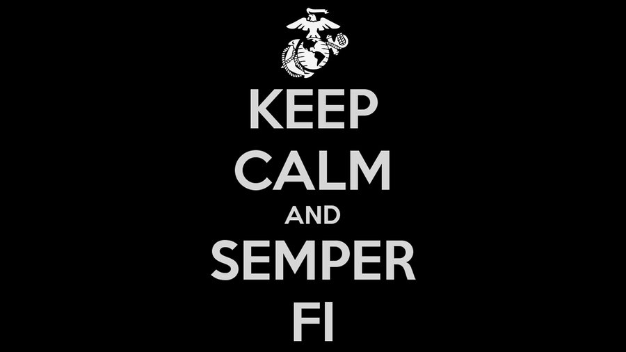 Semper Fidelis Logo Keep Calm And Fi