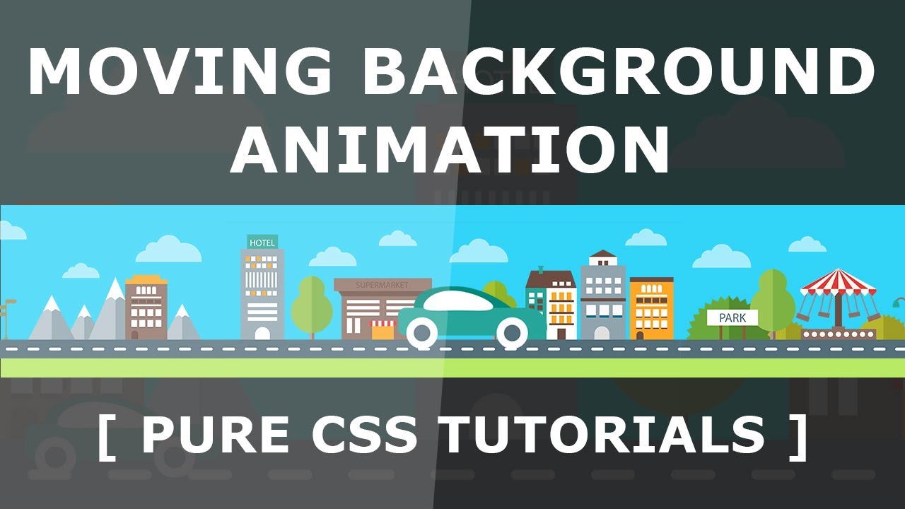 Pure Css Moving Background Image Animation With Keyframes
