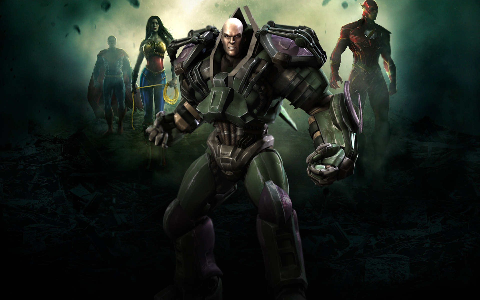 among us character lex luthor wallpaper Xbox Video Game Wallpaper