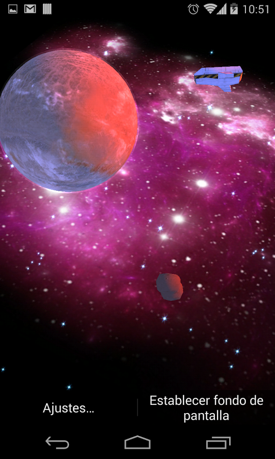 3d Galaxy Live Wallpaper Full Android Apps On Google Play