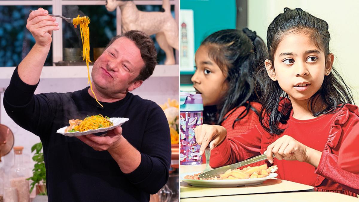 Jamie Oliver Bites Back As Covid Brings Return Of Beige School