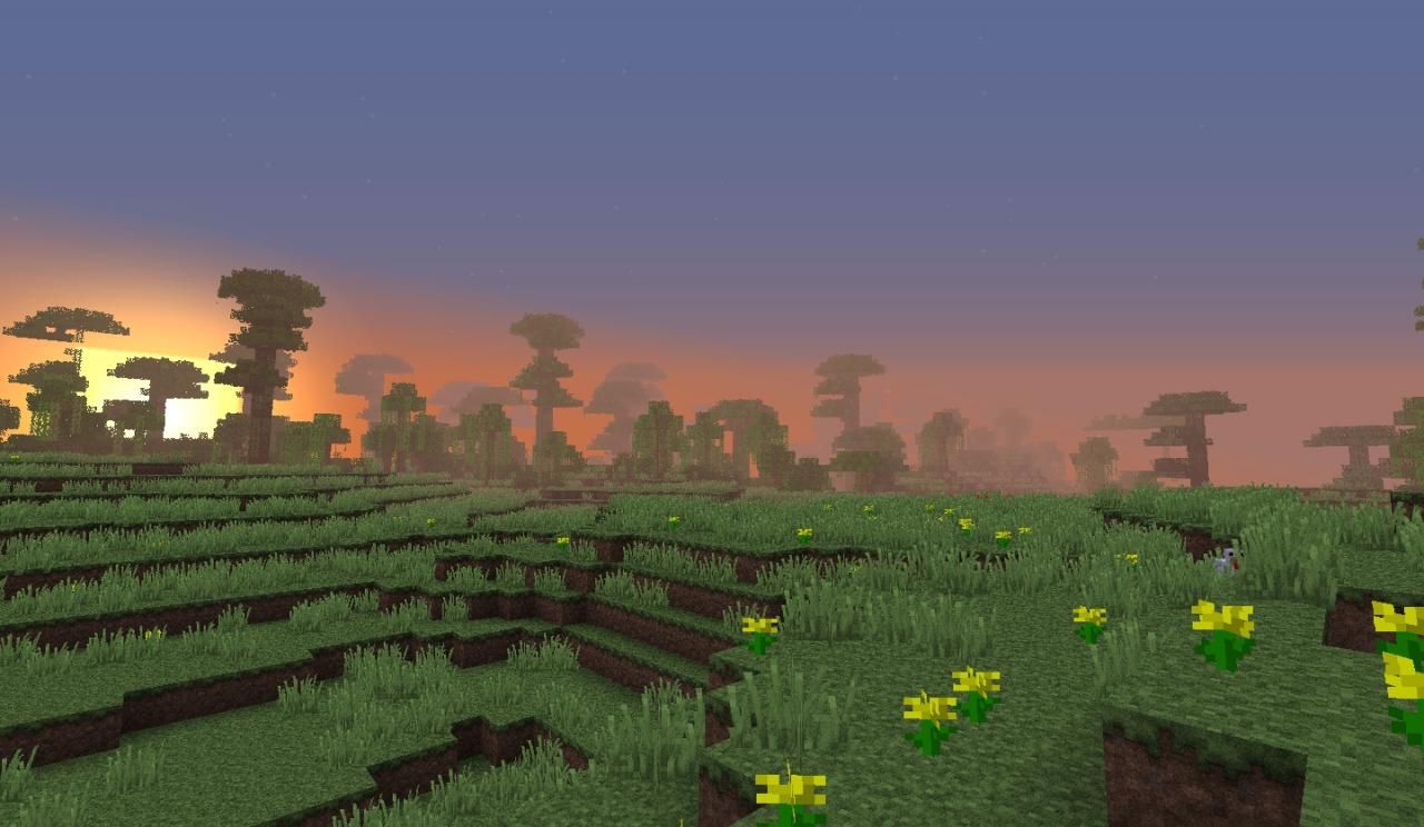 Minecraft Background Jungle Wallpaper