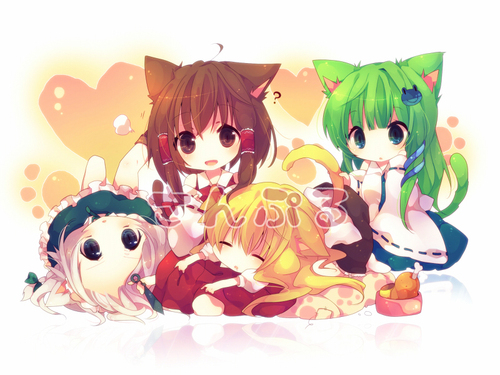 Topic Cute and Perky Anime Chibi Wallpapers   AnimeKIDA We Heart It 500x375