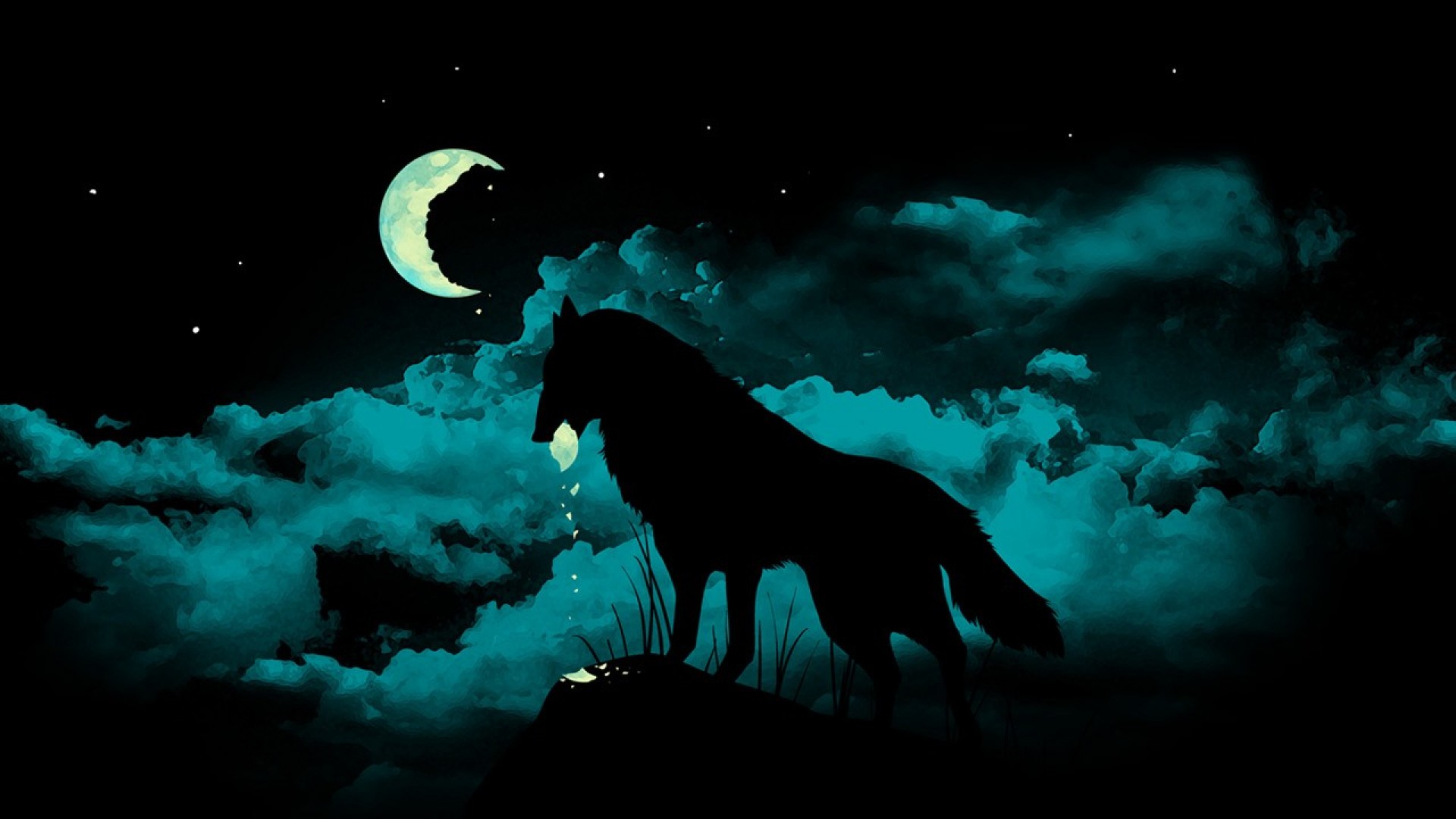 Wolf HD Wallpaper 1080p Desktop Background