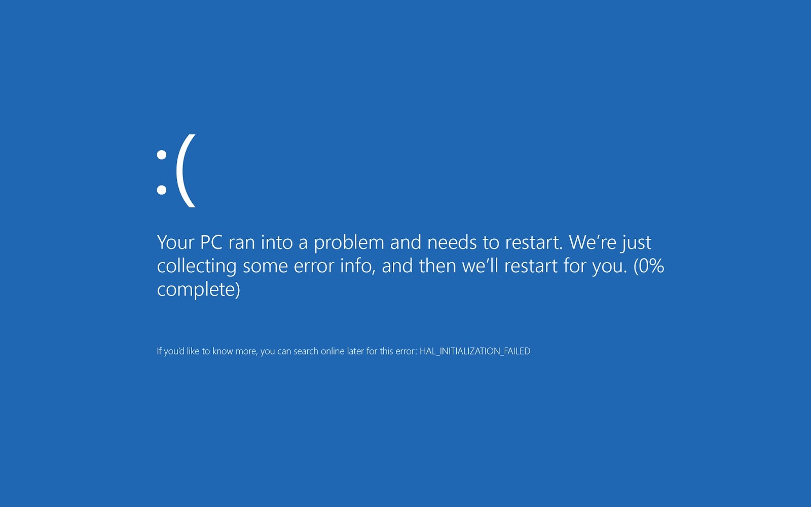Windows 11 Blue Screen