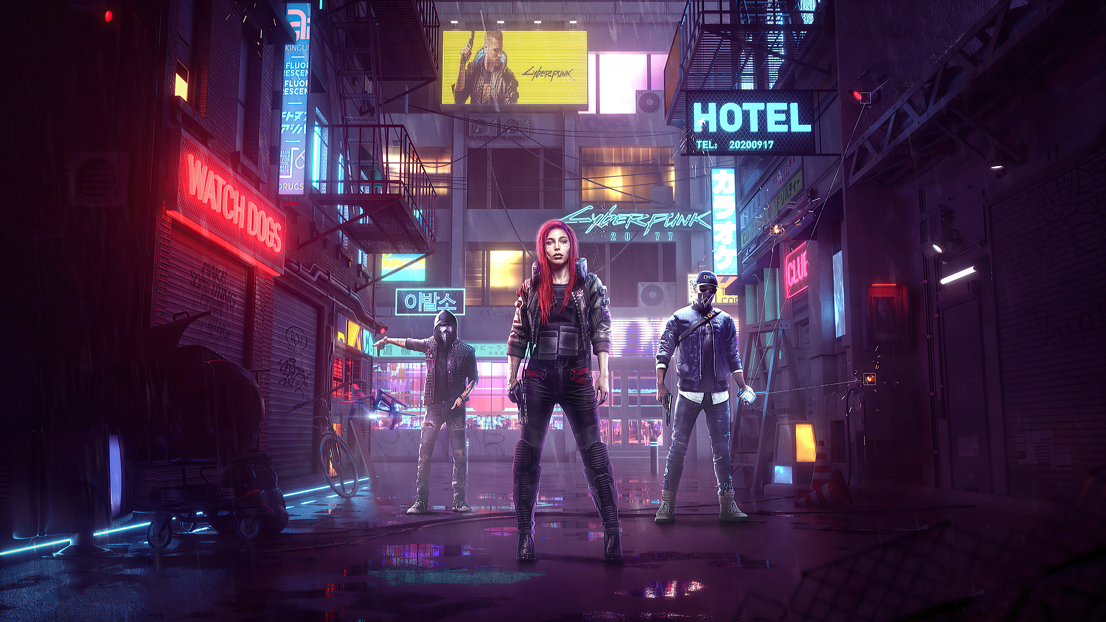 Cyberpunk 4k Wallpapers - Top Ultra 4k Cyberpunk Backgrounds Download